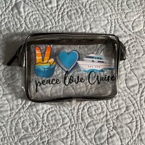Cruise clear toiletry bag